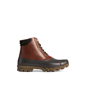 Sperry Brown and Black Rain & Snow Boots with Rugged Sole